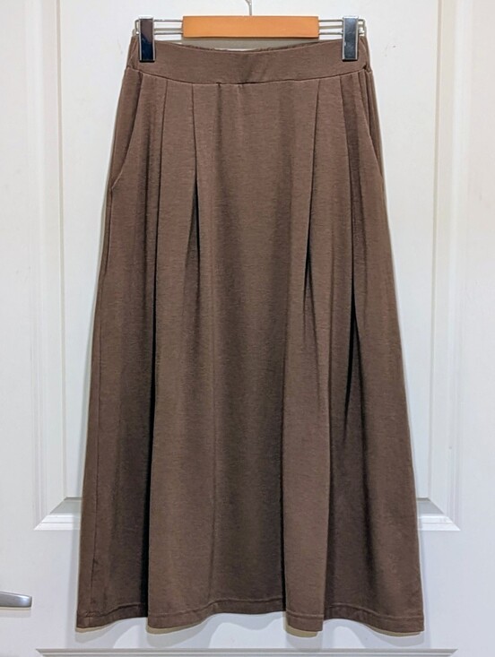 MYMYT Dresses & Skirts - EUC MYMYT Korea XS Light Brown Cotton Maxi Skirt